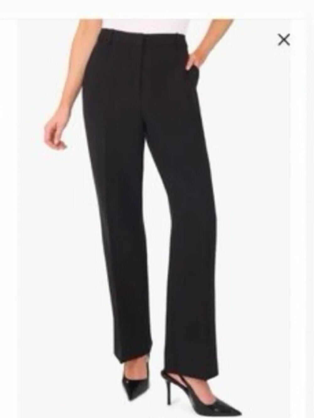Halogen Taylor Fit Trouser Pant – Black- Size 12